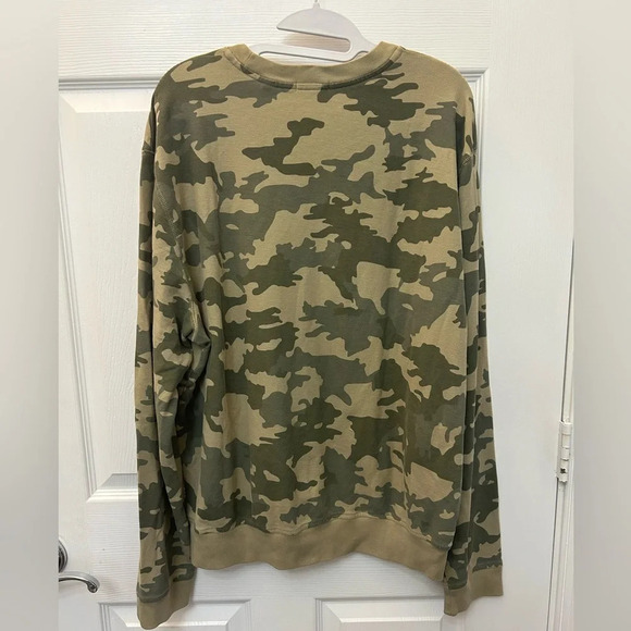 ATM Anthony Thomas Melillo Men's Pique Camo Sweatshirt XL - Picture 3 of 6